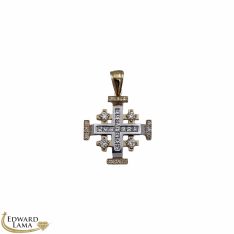 Diamond Jerusalem Cross