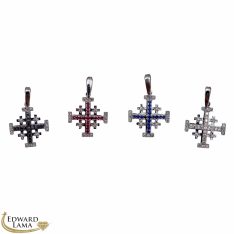Diamond Jerusalem Cross