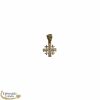 Jerusalem Cross With Zircon