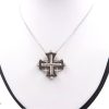 Open Jerusalem Cross