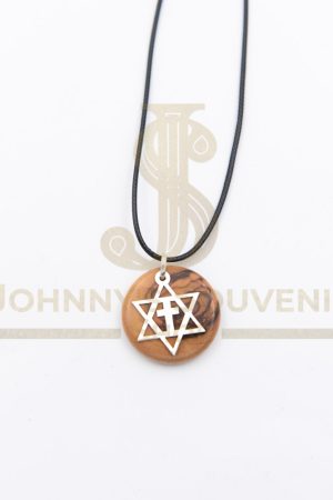 Pendant " Star Of David?with Cross "